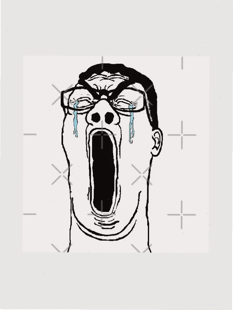 seething meme mask che đậy cảm xúc