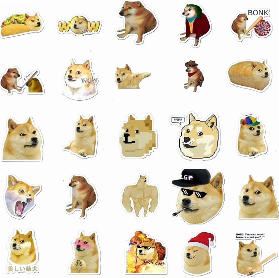 shiba inu meme tặng hoa