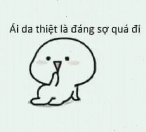 sợ hãi meme