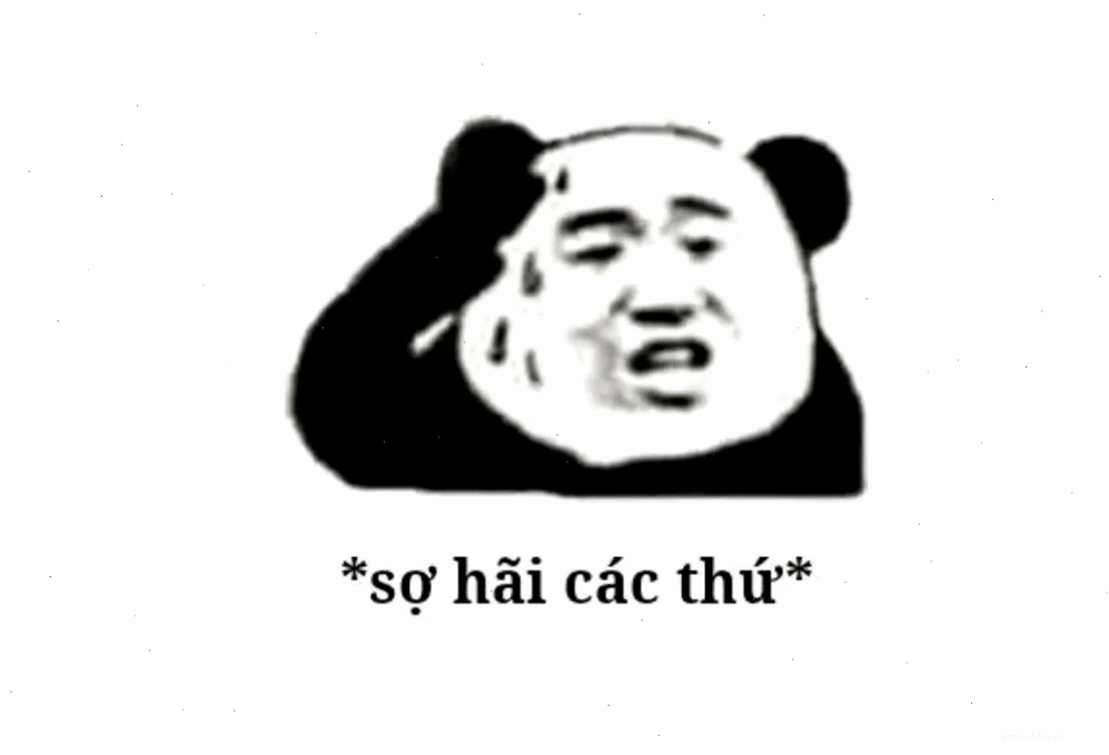 sợ hãi meme