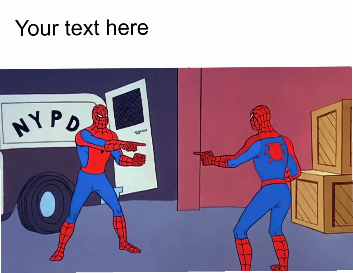 spider meme buồn