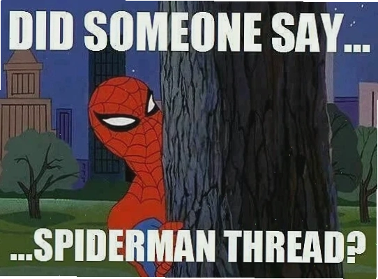 spider meme hạnh phúc