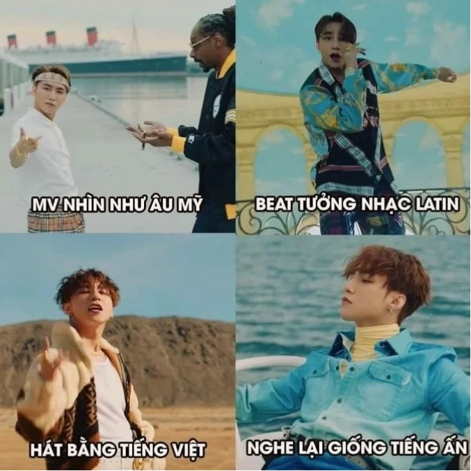 sử dụng nhạc meme