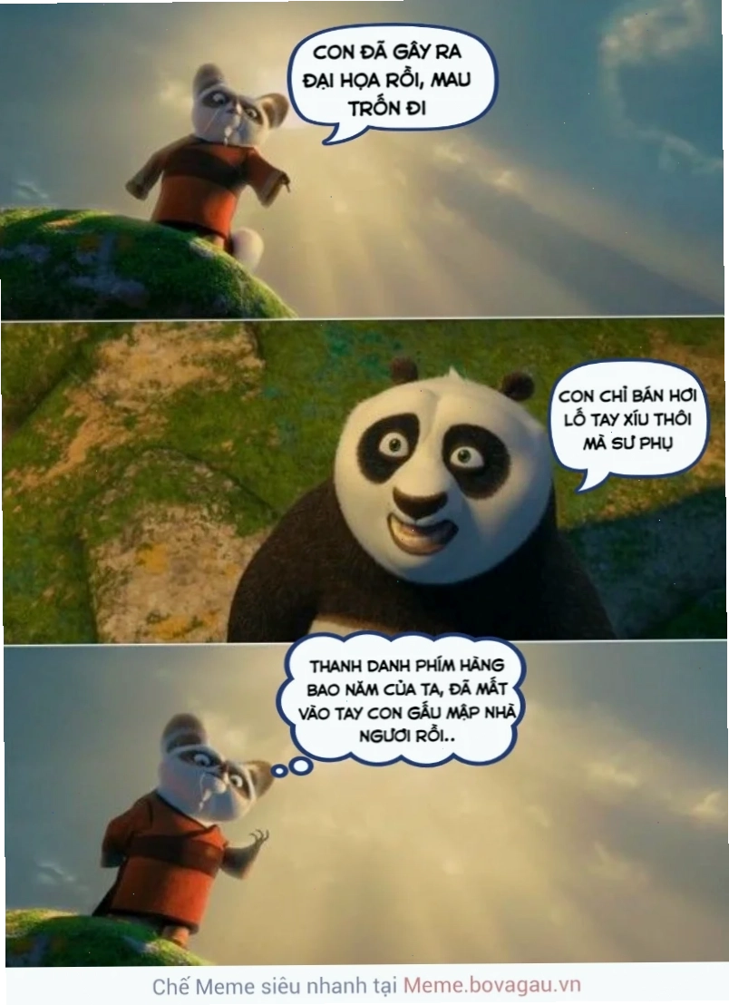 sư phụ meme buồn bã