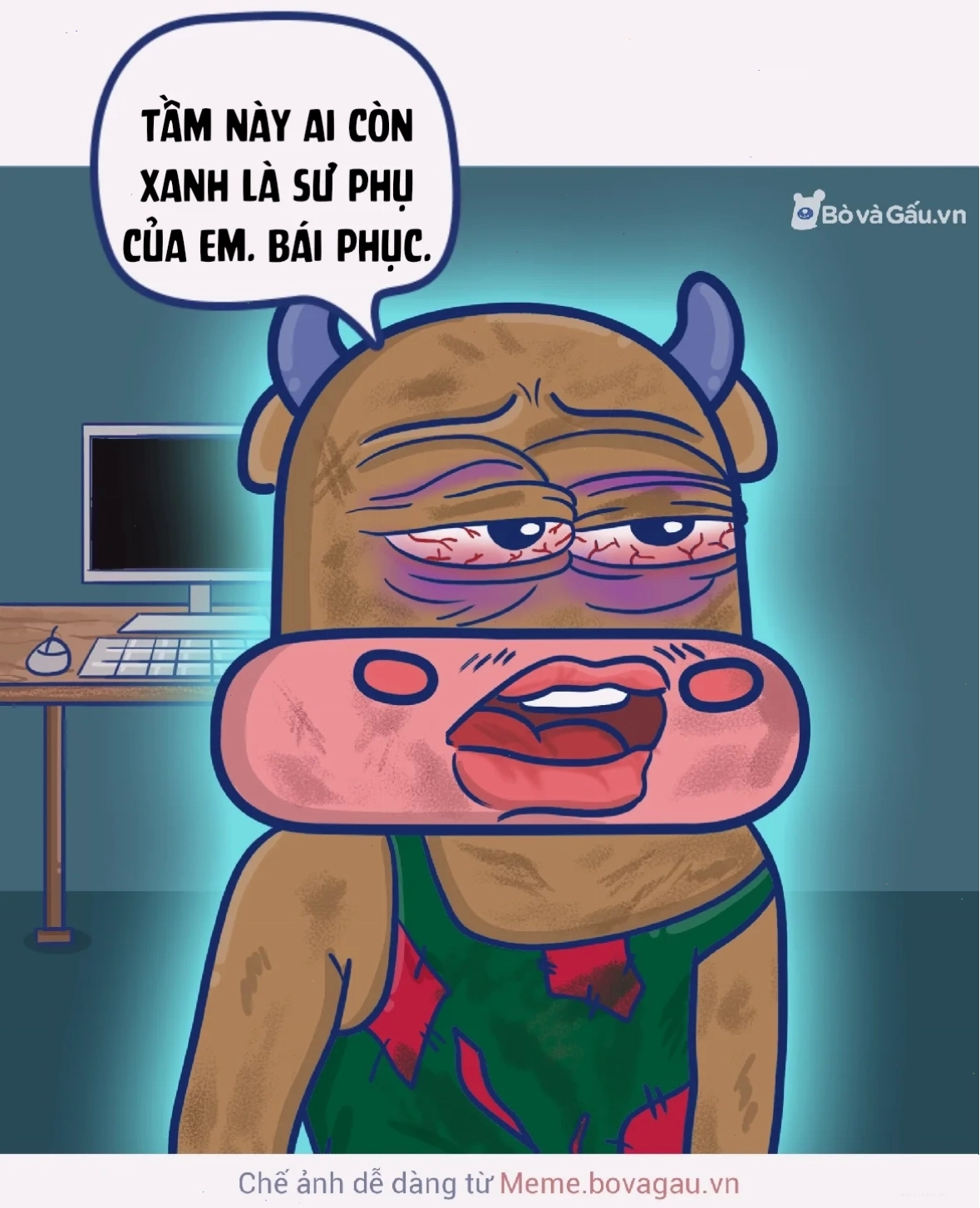 sư phụ meme điềm tĩnh