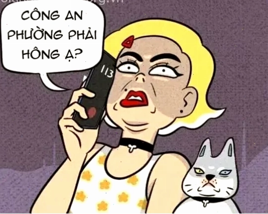 tao báo công an meme chú khỉ ngộ nghĩnh