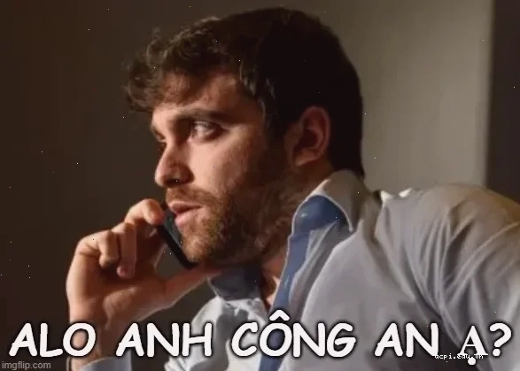 tao báo công an meme chú mèo đáng yêu