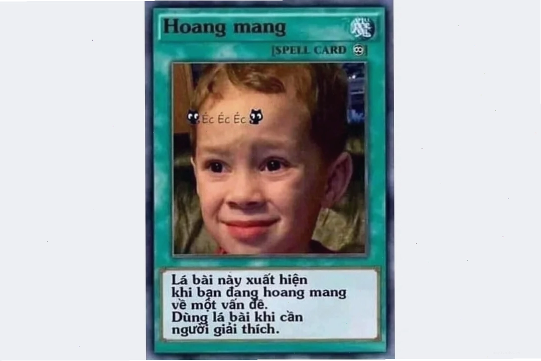 thần bài meme bất ngờ