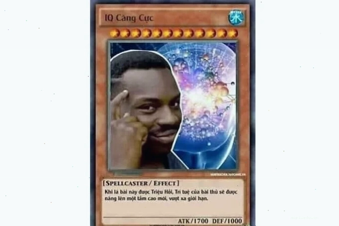 thần bài meme tạo tiếng cười