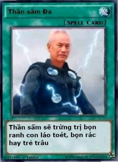 thần bài meme với biểu cảm khó đỡ
