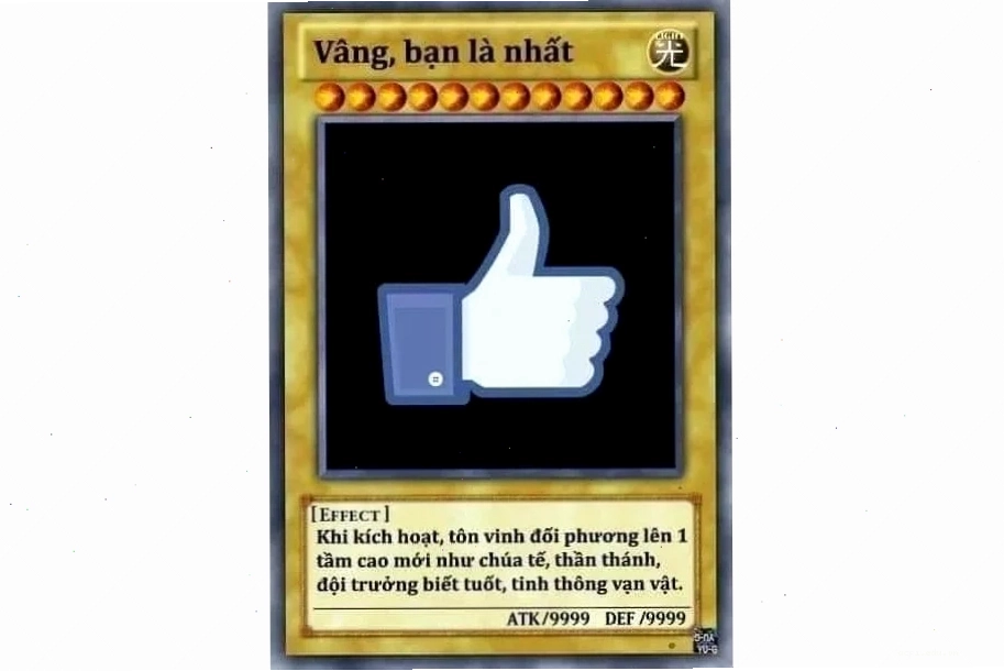 thần bài meme vui vẻ