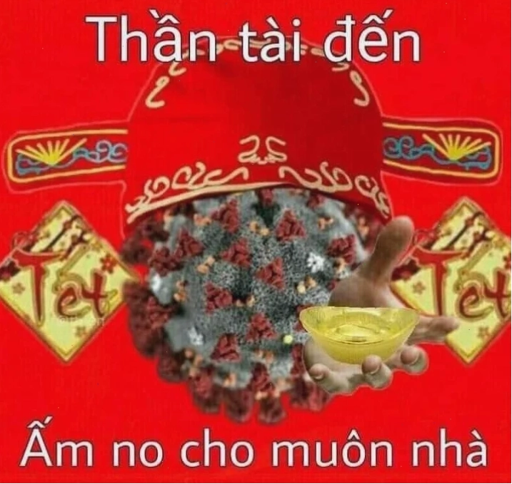 thần tài đến meme phong cách mới