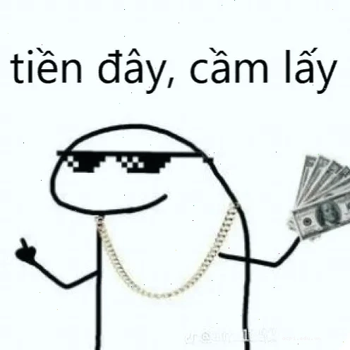 thanh niên hỏi tiền đâu mà đi meme