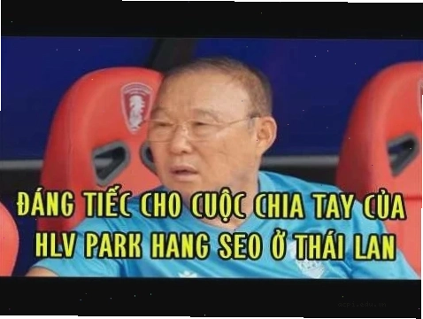 Thầy Park chỉ tay park hang seo meme