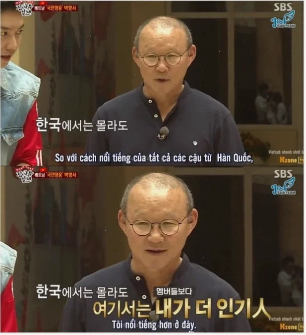 Thầy Park đứng trên sân park hang seo meme