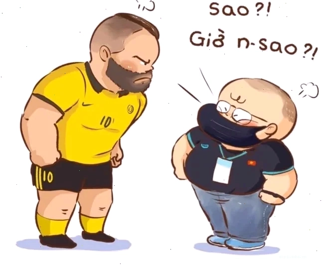 Thầy Park trên sân tập park hang seo meme