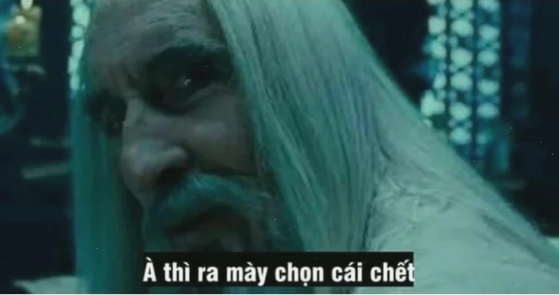 thì ra mày chọn cái chết meme lan tỏa