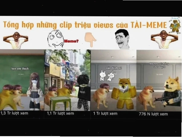 thiện tai meme