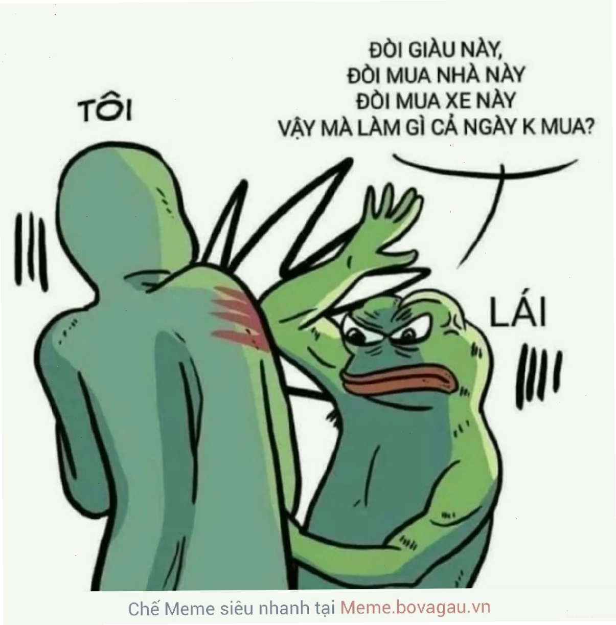 thiện tai meme