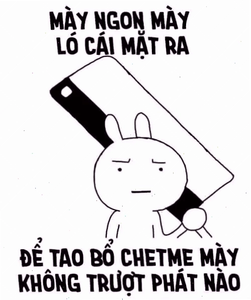 thỏ 7 màu meme