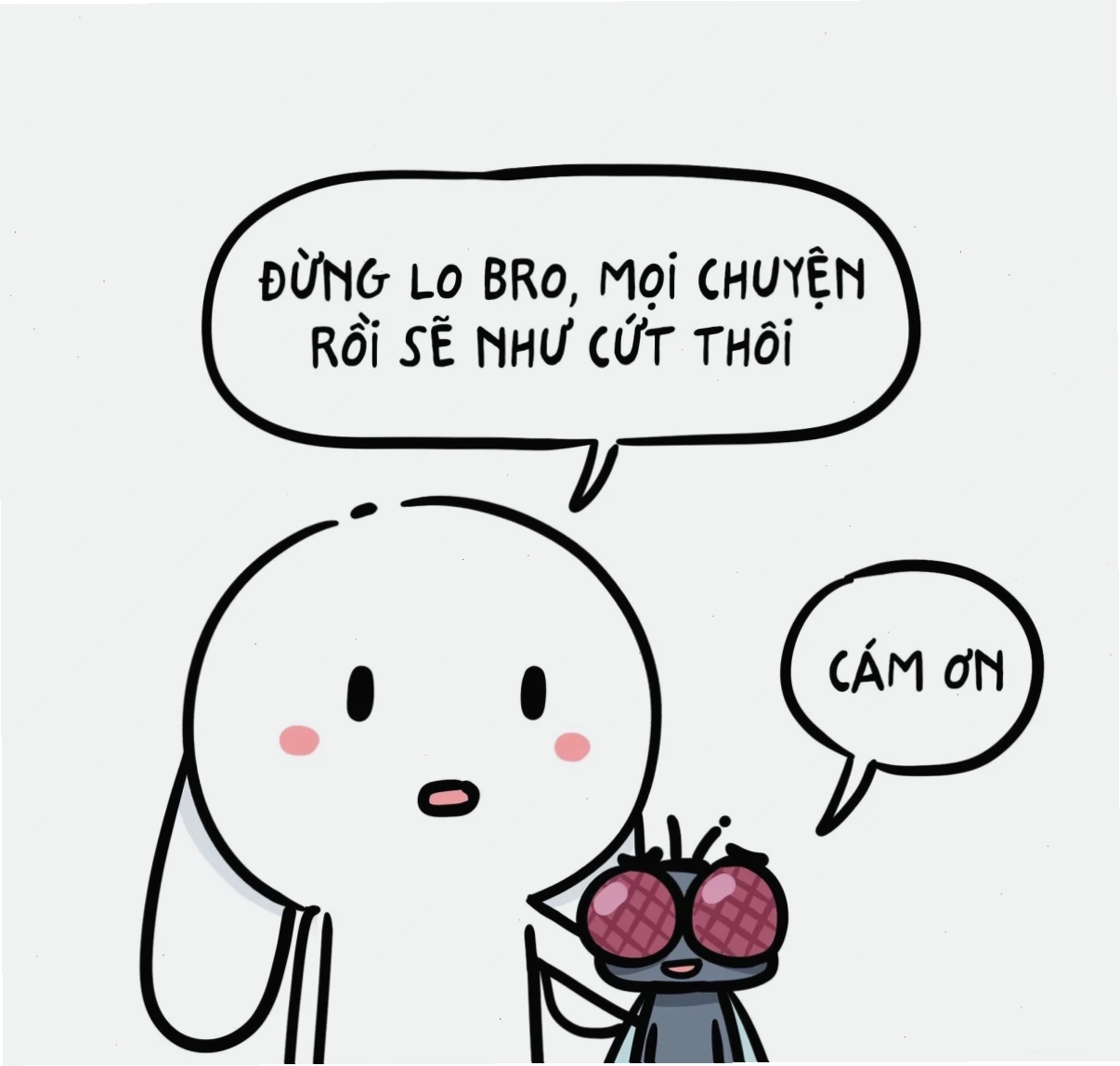 thỏ 7 màu meme