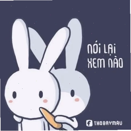 thỏ 7 màu meme