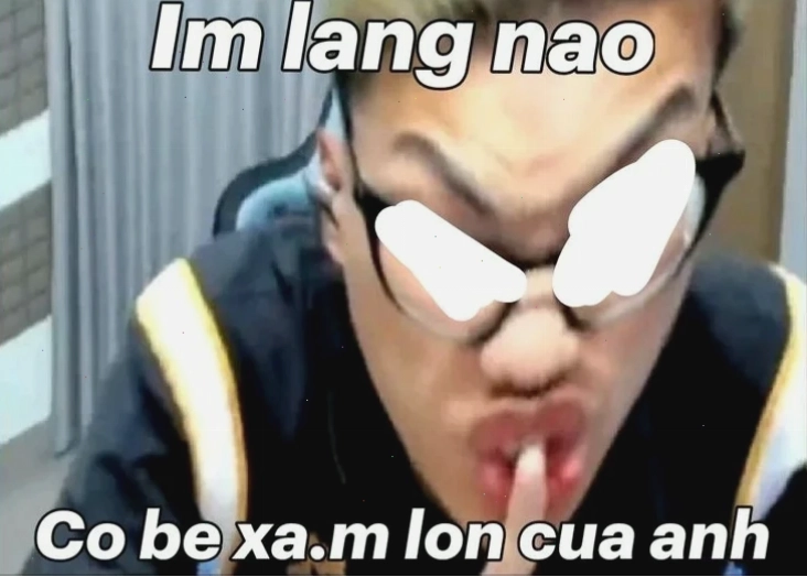 thỏ im lặng meme lầy