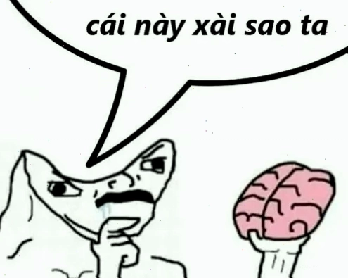 thông não meme so sánh