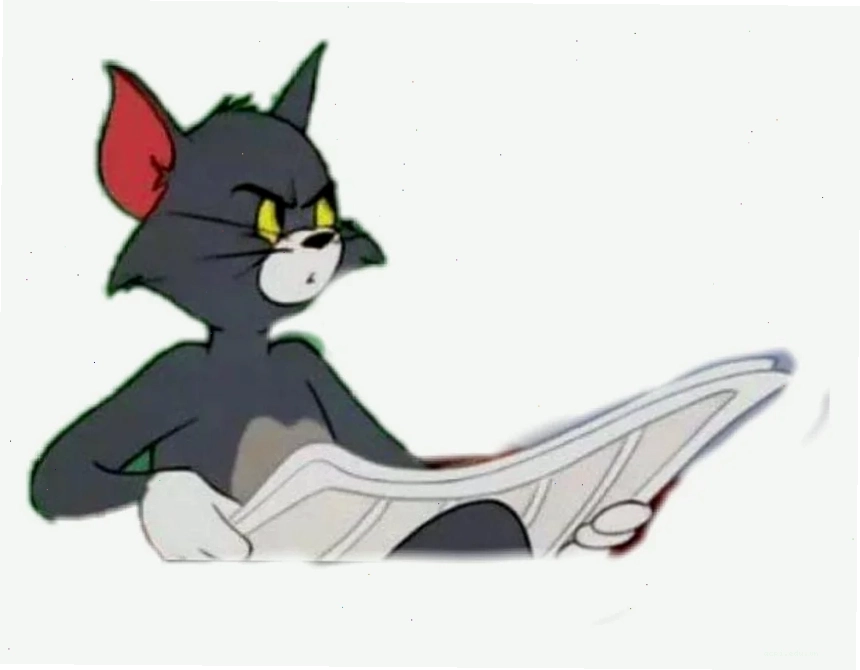 tom cat meme buồn ngủ