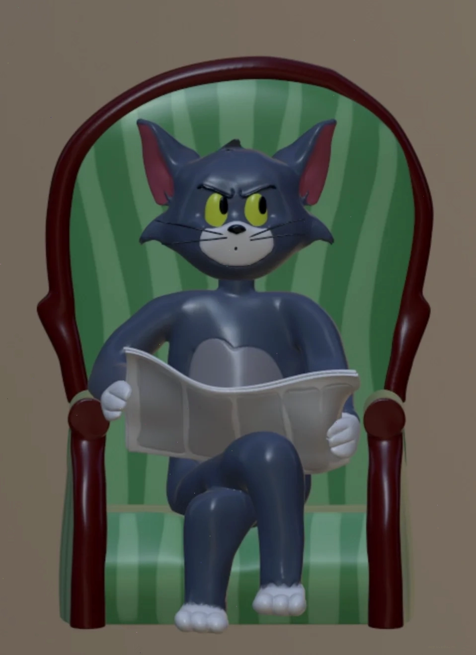 tom cat meme run rẩy
