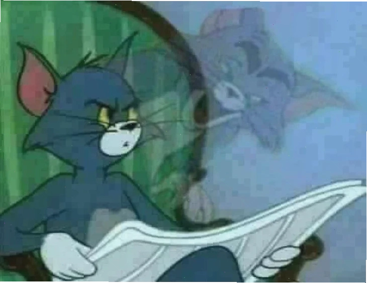 tom cat meme thất vọng