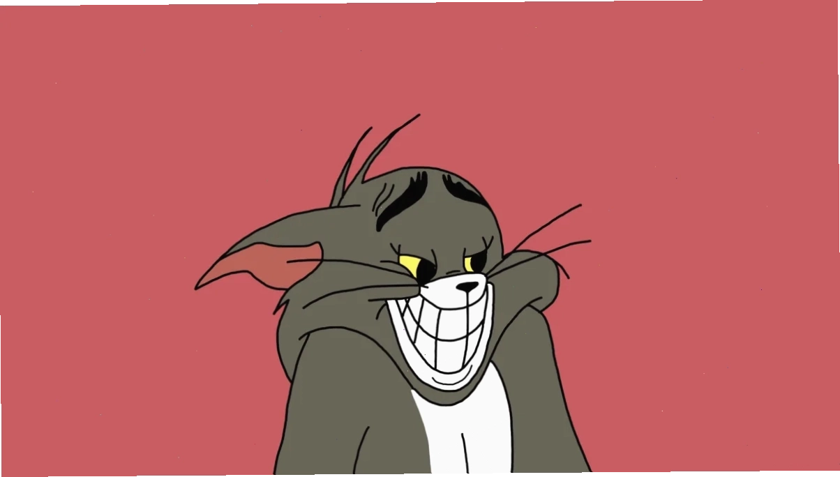 tom meme face giận dỗi