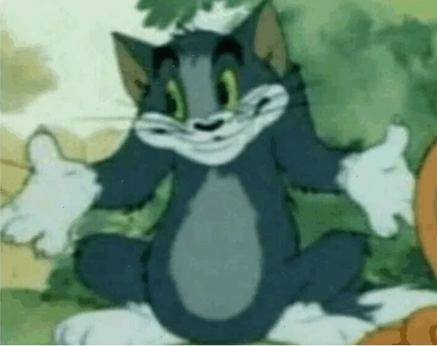 tom meme face ngơ ngẩn