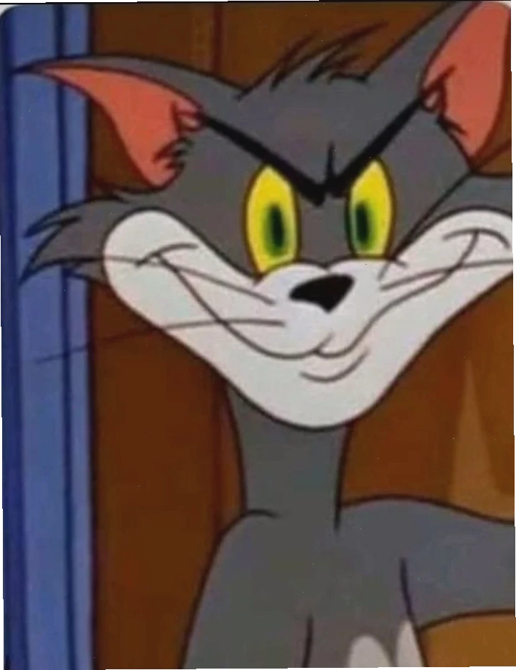 tom meme face sợ hãi