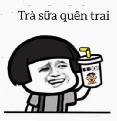 trà sữa meme ăn vặt