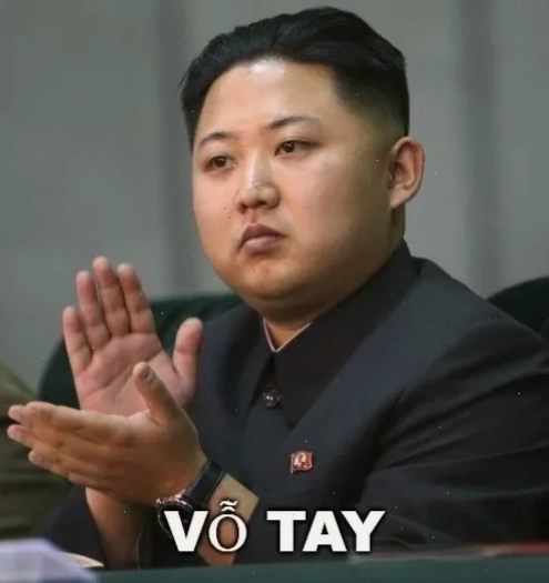 vỗ tay meme ảnh