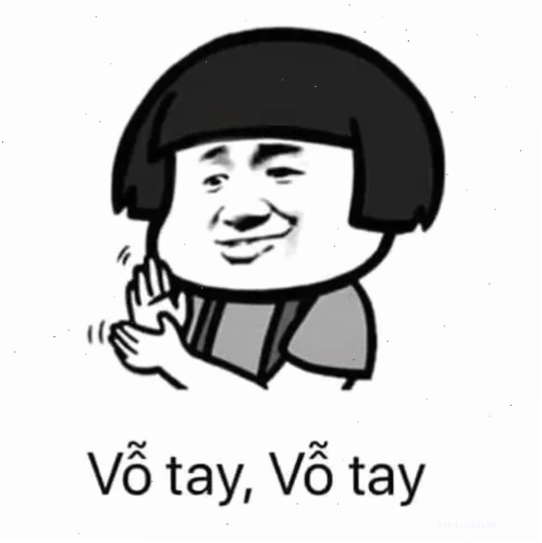 vỗ tay meme gif