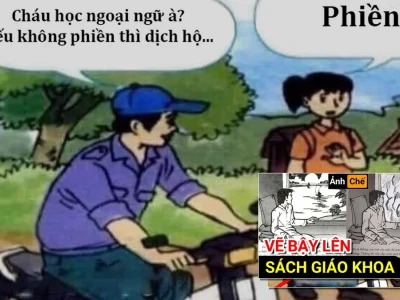 Cười té ghế với trào lưu chế meme sách giáo khoa độc lạ