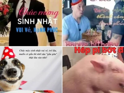 Kho meme chúc mừng sinh nhật lầy lội cho bạn thân