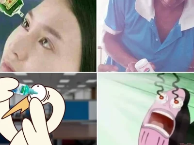 Meme nhỏ mắt và bí kíp tẩy uế thị giác cực lầy lội