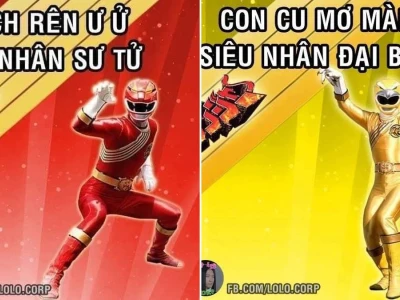Tổng hợp meme siêu nhân gao cười đau bụng cho 8x 9x