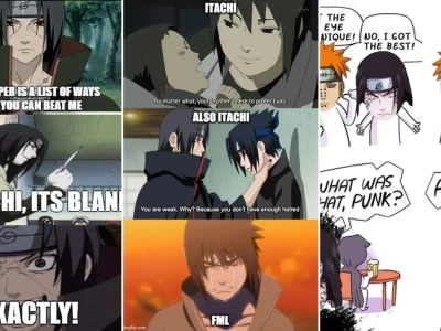 Tuyển tập itachi memes cực ngầu cho dân chơi hệ hệ ninja