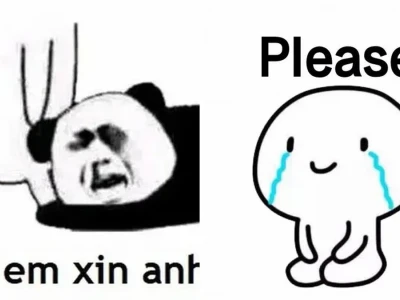 Tuyển tập meme cầu xin cute siêu hài cho bạn lầy lội